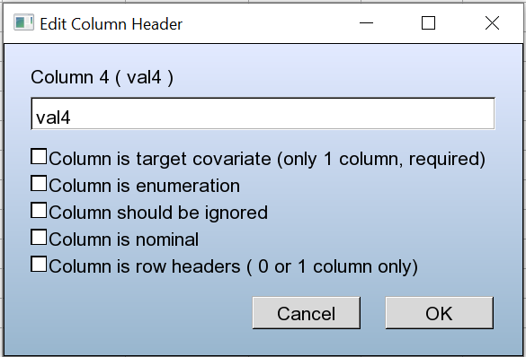 DEX Metadata Editing